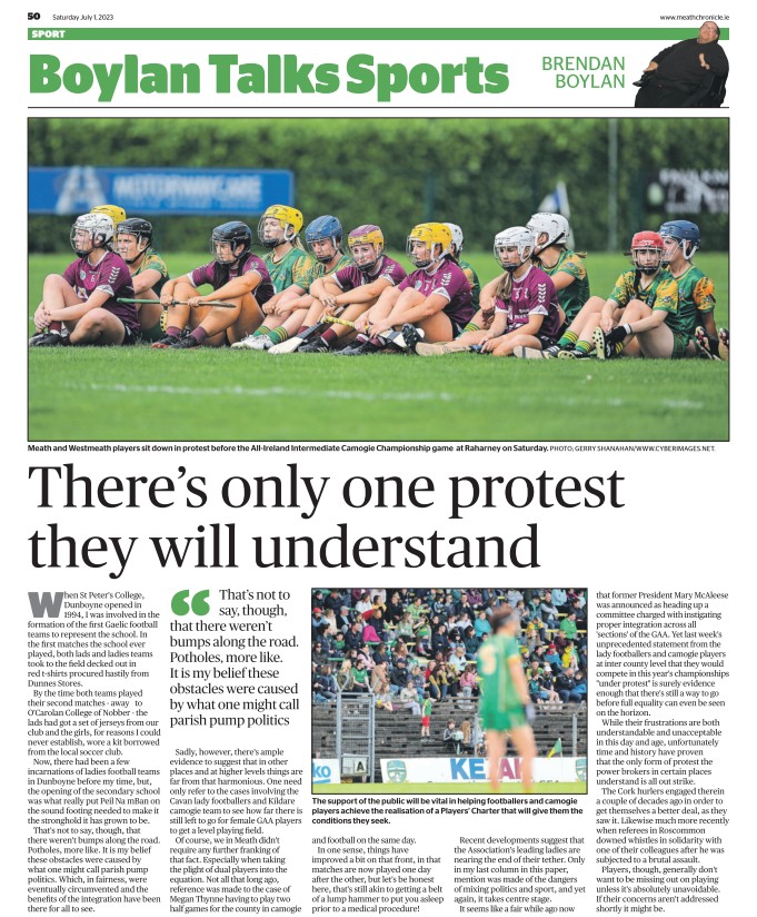 There’s only one form of protest they understand